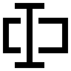 Input Box Icon from Sharp Line Set