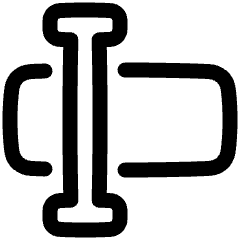 Input Box Icon from Plump Line Set