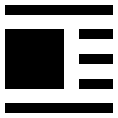 Insert Center Left 1 Icon from Sharp Solid Set