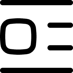 Insert Center Left 1 Icon from Flex Line Set