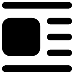 Insert Center Left 1 Icon from Core Remix Set
