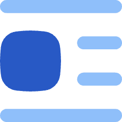 Insert Center Left 1 Icon from Flex Flat Set