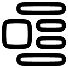 Insert Center Left 2 Icon from Plump Line Set