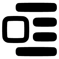Insert Center Left 2 Icon from Plump Remix Set