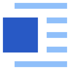 Insert Center Left 2 Icon from Sharp Flat Set