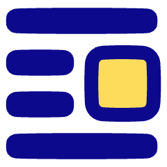 Insert Center Right 1 Icon from Plump Pop Set