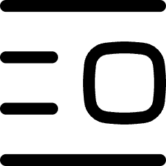 Insert Center Right 1 Icon from Flex Line Set