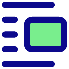 Insert Center Right 2 Icon from Core Pop Set
