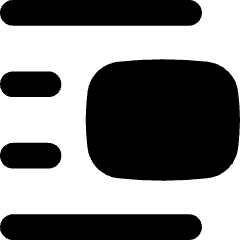 Insert Center Right 2 Icon from Flex Solid Set