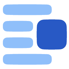 Insert Center Right 2 Icon from Plump Flat Set