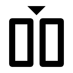 Insert Column Icon from Outlined Line - Material Pro Set