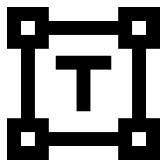 Insert Text Icon from Sharp Line - Material Pro Set