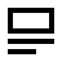 Insert Top Icon from Sharp Line - Streamline Material Set