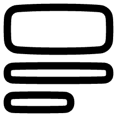 Insert Top Icon from Plump Line Set