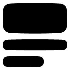 Insert Top Icon from Plump Solid Set