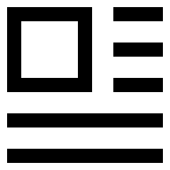 Insert Top Left Icon from Sharp Line Set