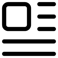 Insert Top Left Icon from Core Line Set