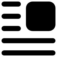 Insert Top Right Icon from Core Remix Set