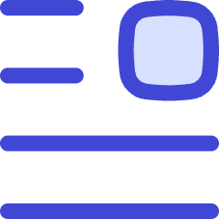 Insert Top Right Icon from Flex Duo Set