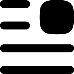 Insert Top Right Icon from Flex Solid Set