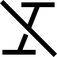 Italic Off Icon from Sharp Line Set