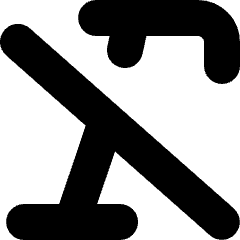 Italic Off Icon from Micro Solid Set