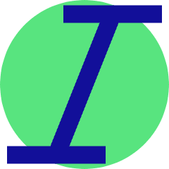 Italic Text Icon from Sharp Pop Set