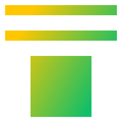 Jump Next Column Icon from Sharp Gradient Set