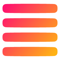Justified Alignment Icon from Plump Gradient Set