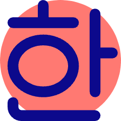 Korean Alphabet Icon from Core Pop Set