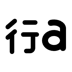 Language Chinese Array Fill Icon from Rounded Fill - Streamline Material Set