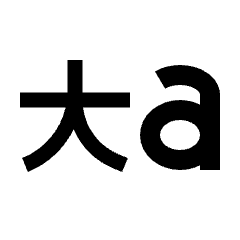 Language Chinese Dayi Icon from Sharp Line - Streamline Material Set