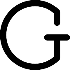 Latin Alphabet Icon from Core Remix Set