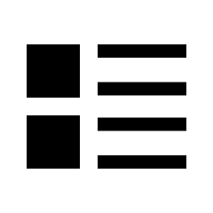 Layout Lists Icon from Sharp Line - Material Pro Set