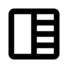 Layout Window 11 Icon from Rounded Line - Material Pro Set