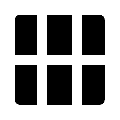 Layout Window 14 Fill Icon from Outlined Fill - Streamline Material Set
