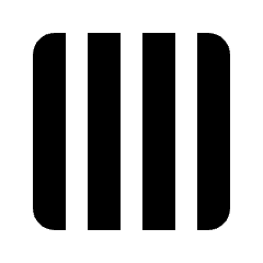 Layout Window 15 Fill Icon from Rounded Fill - Material Pro Set
