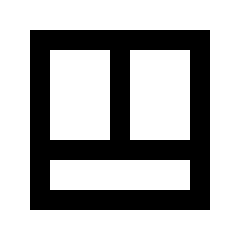 Layout Window 17 Icon from Sharp Line - Streamline Material Set