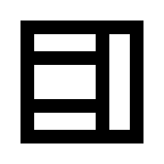 Layout Window 18 Icon from Sharp Line - Material Pro Set