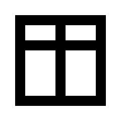 Layout Window 21 Icon from Sharp Line - Streamline Material Set