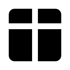 Layout Window 21 Fill Icon from Rounded Fill - Material Pro Set