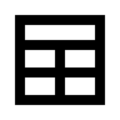 Layout Window 5 Icon from Sharp Line - Streamline Material Set