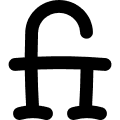 Ligature Icon from Flex Solid Set