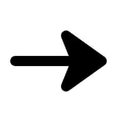 Line End Arrow Notch Fill Icon from Rounded Fill - Streamline Material Set