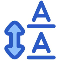 Line Spacing Icon from Plump Duo Set
