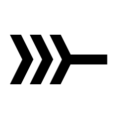 Line Start Branch Icon from Sharp Line - Material Pro Set