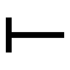 Line Start Vertical Fill Icon from Sharp Fill - Material Pro Set