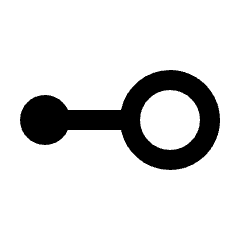 Linear Scale Icon from Rounded Line - Material Pro Set