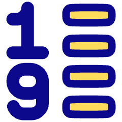 List 1 To 9 Icon from Plump Pop Set