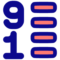 List 9 To 1 Icon from Plump Pop Set